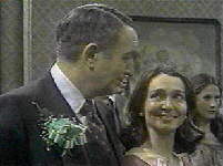 Johnny and Maeve at the wedding